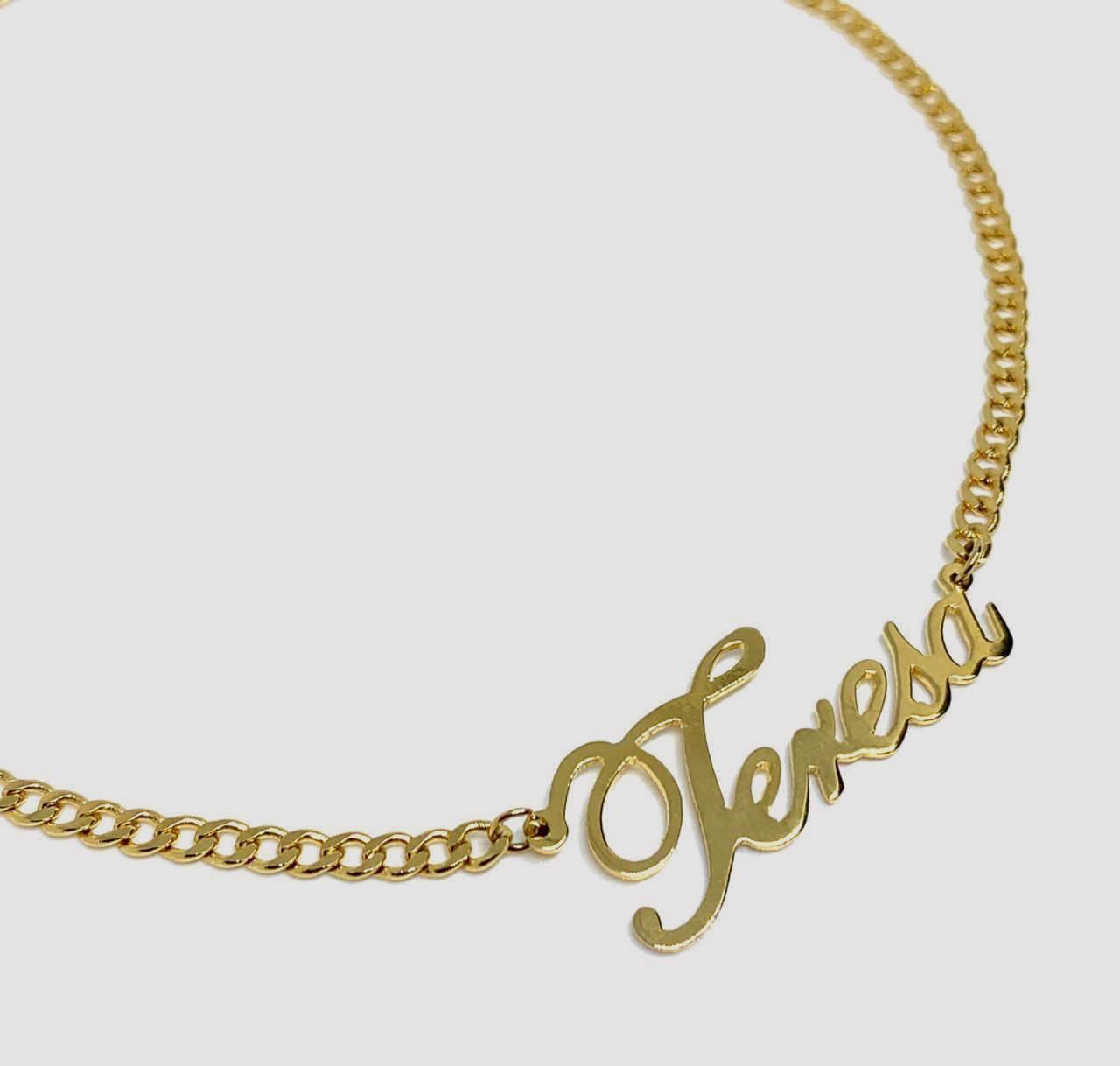 Gold Personalized Necklace